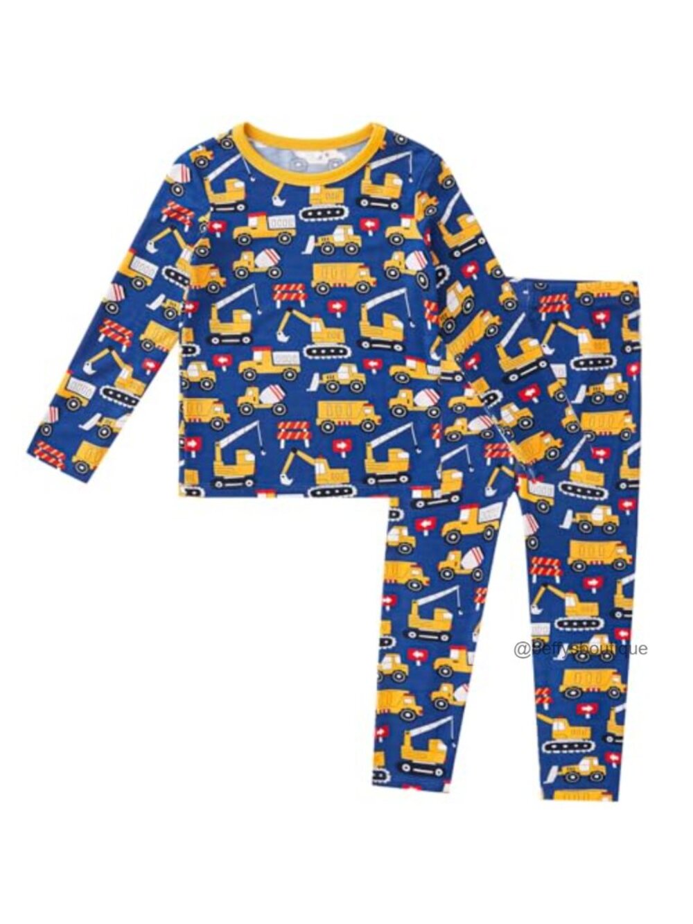 Viscose from Bamboo Pajama Set 2pc Long Sleeve Snug Fit Kids PJs